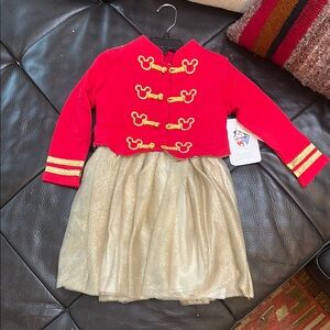 Size 5 Disney Red and Gold Matching Set